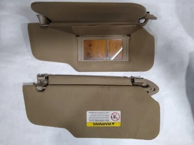 Grand Marquis Crown Victoria 2003 2004 bronceado doble parasol espejo par código H Foto 1 de 4