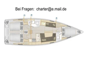 # 28% LAST-MINUTE-RABATT 2025 Hanse 388 ab 26.04.25! Charter Kroatien # - Bild 1 von 17