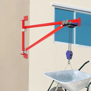 Soporte de grúa de montaje en pared de 200 kg Soporte de polipasto de acero de aleación Soporte de brazo oscilante de grúa - Imagen 1 de 18