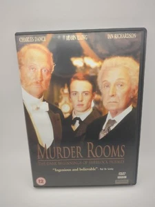 Murder Rooms The Dark Beginnings of Sherlock Holmes Charles Dance 2003 DVD - Imagen 1 de 4