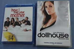 2 DVD TV SEASONS; DOLLHOUSE SEASON 1; HOW I MET YOUR MOTHER SEASON 4 - Imagen 1 de 3