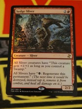FOIL Sedge Sliver- Time Spiral Remastered- Magic-TSR- MTG- NM