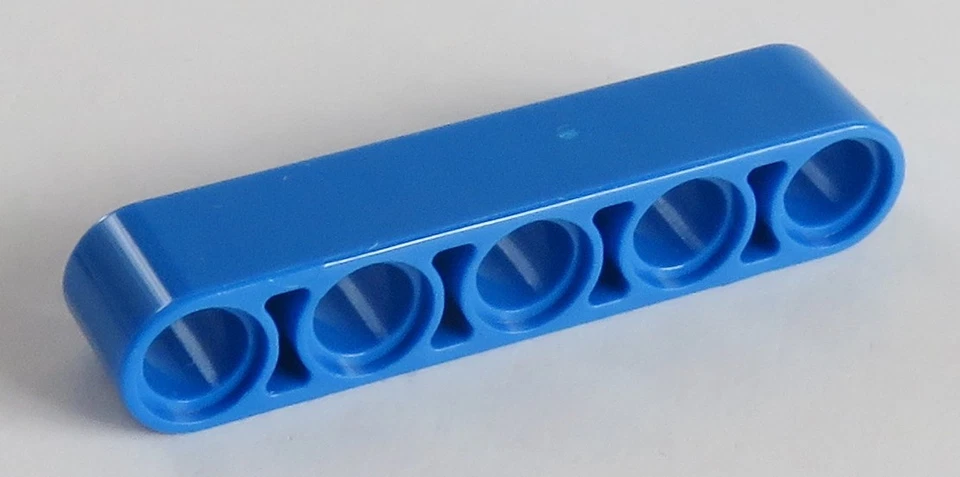 LEGO Technic - Liftarm 1 x 5 dick (6 Stück), blau # 32316 - Bild 1 von 1