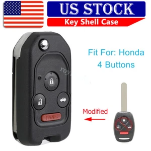 Replacement For 2006 2007 2008 2009 2010 Honda Civic Key Fob Remote Shell Case - Picture 1 of 10