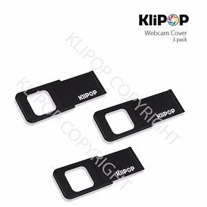 3Pcs/Pack KLIPOP Premium Metal Webcam Privacy Camera Lens Cover iPhone/Laptops - Afbeelding 1 van 6