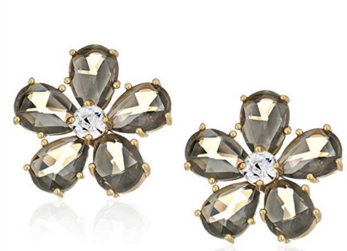 $58 Kate Spade in piena fioritura orecchini fiori placcati oro 14 carati SP 103A