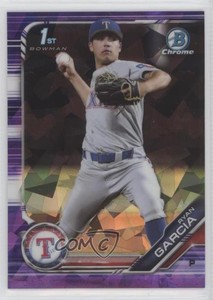 2019 Bowman Chrome Draft Sapphire Edition Purple /10 Ryan Garcia #BDC-148