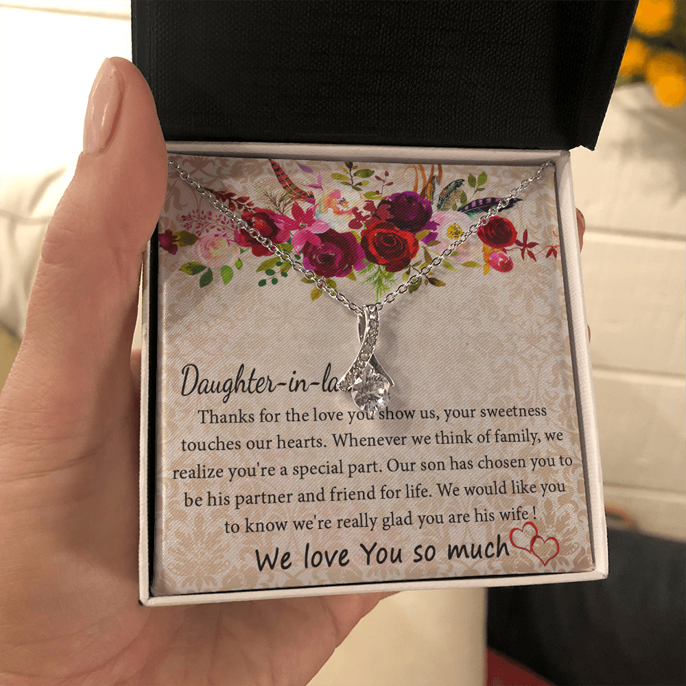 Daughter in Law Necklace, Gift for 