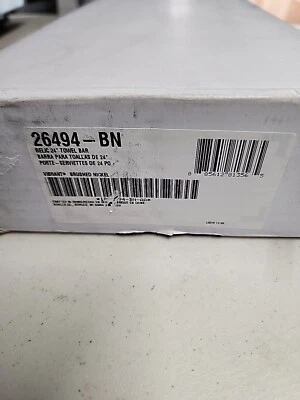 Barra Toallera Reliquia Kohler 24" Níquel Cepillado Vibrante 26494-BN ENVÍO GRATUITO Foto 1 de 3