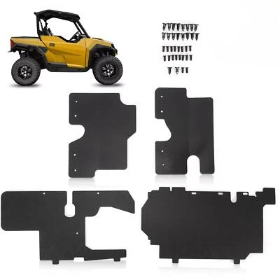 Mud Guards Protection Radiator Shields Kit For Polaris General 1000 16-22 - Image 1 of 4