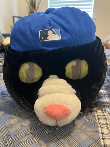 Tampa Bay Rays DJ Kitty Mascot Head-7/21/18 Giveaway-Hat Mask-NWT Cover
