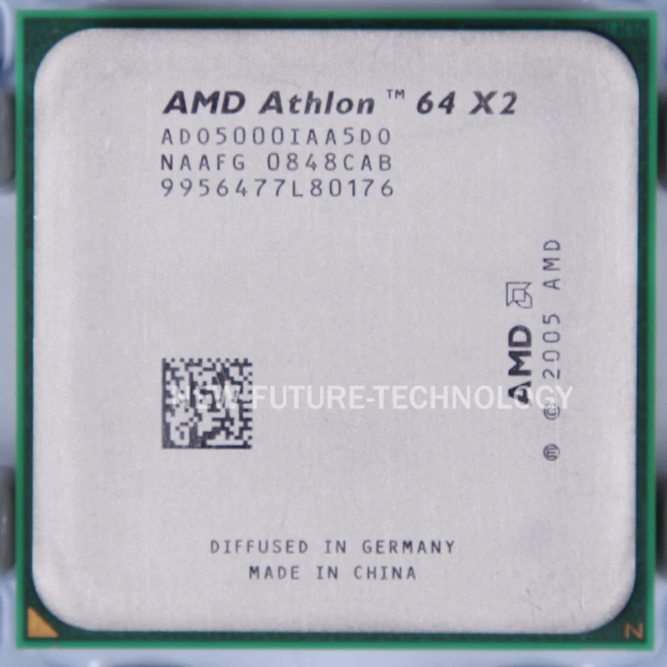 AMD Athlon 64 X2 5000+ ADO5000IAA5DO Dual-Core 2.6GHz AM2 CPU US Free Shipping - Image 1 of 1
