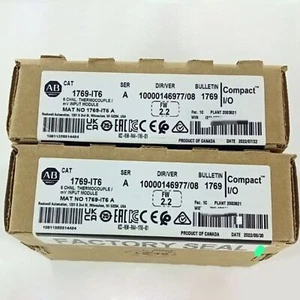 New Sealed 1769-IT6 SER A CompactLogix Thermocouple/mV Input Module AB US - Picture 1 of 4