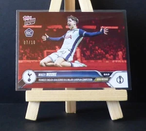 2025 Topps Now Uel ⭐ Mikey Moore ⭐ Tottenham Hotspur ☄️ 07/10 - Bild 1 von 2