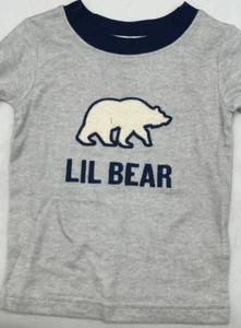 Dearfoams "Lil Bear" Two Piece Sleep Set Kids Size 4 (See Size Chart) - Picture 1 of 6