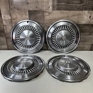Four 1977 Chevrolet Chevelle Monte Carlo El Camino Malibu 15" Hubcap 3080 Set - Foto 1 di 24
