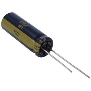 10x Elko Capacitor Radial 3300µF 16V 105°C 12,5x35mm EEUFC1C332 3300uF - Picture 1 of 1