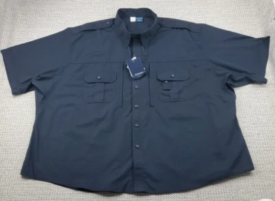 Propper Tactical Shirt Mens 5XL Short Shirt Teflon Fabric Military Work Navy - Image 1 of 4