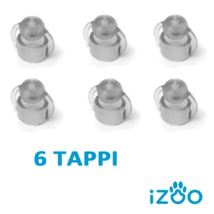 6 PZ TAPPO DONCAR RICAMBIO PER ABBEVERATOIO GALLINE SIFONE SERBATOIO 30 LITRI - Foto 1 di 1