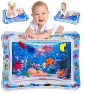Baby Spielzeug AUFBLASBARE SENSORISCHE WASSERMATTE FÜR Kinder Spielmatte Geschen - Bild 1 von 17