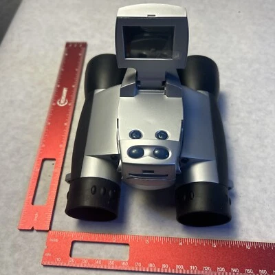 MEADE CAPTURE VIEW DIGITAL CAMERA BINOCULARS 8X22 INSTANT REPLAY OF VIDEO CLIPS! - Image 1 of 4