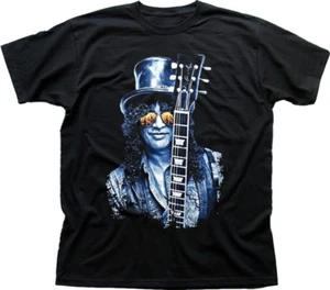 Slash Les Paul guitar black printed t-shirt OZ9414 - Picture 1 of 2