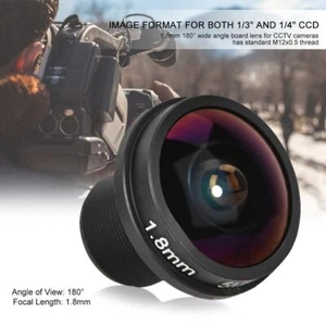 New Board 1.8mm 180° lens HD 5mp Fisheye View CCTV Wide Angle Camera - Picture 1 of 7