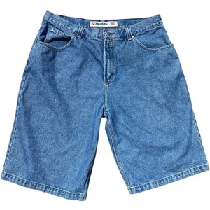 Anchor Blue Beyond Baggy Skater Grunge Shorts Jorts Vintage Y2K Mens size 40 - Picture 1 of 9