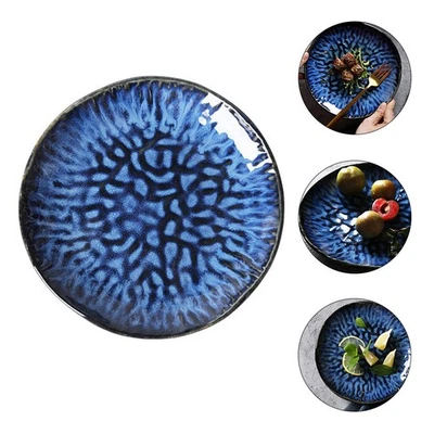  Servizio Piatti Porcellana Vassoio Da Portata Piatto Di Bistecca in Ceramica - Immagine 1 di 4