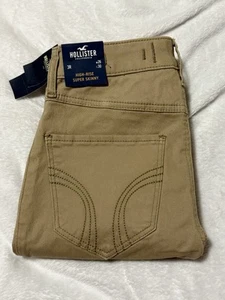 ⭐️ NWT- Hollister High Rise Super Skinny Classic Stretch Jeans Size 3 - Picture 1 of 5