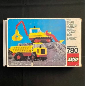 Vintage 1975 Lego Set Box #780, Straßenbau Set, nur Karton - Bild 1 von 5