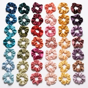 Haarschmuck 50 Teile Damen Imple Fashion hochelastisch Pferdeschwanzhalter - Bild 1 von 5