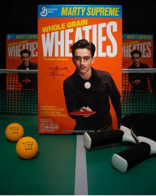 A24 Marty Supreme пшеничные хлопья в коробке - Изображение 1 из 4