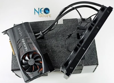 *dead pump* EVGA RTX 3090 KINGPIN AIO HYBRID 24GB GDDR6X video 24G-P5-3998-KR - Image 1 of 4