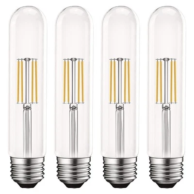 Luxrite Edison T9 LED Tube Light Bulb 5W=60W 3000K 550 Lumens Dimmable E26 4PK - Image 1 of 4