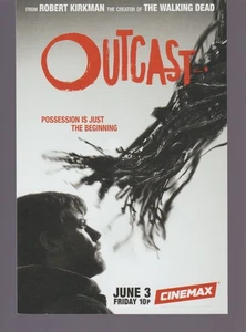 4" x 6" Image Comics Outcast Cinemax TV Serie Werbekarte - Bild 1 von 1
