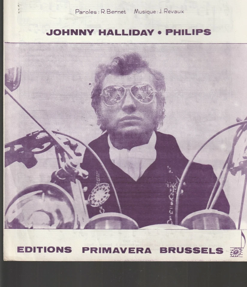 Partition  Johnny Hallyday  "Jeune Homme" 21/3730 - Photo 1/1