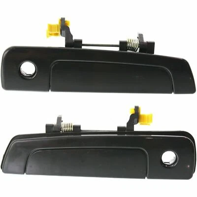 NEW Exterior Door Handles Set L&R Black for 00-05 Eclipse 01-05 Sebring Stratus - Image 1 of 4