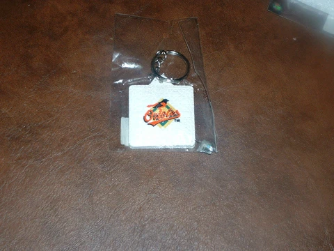 Baltimore Orioles Base  Shaped  KEY-CHAIN MLB Cover