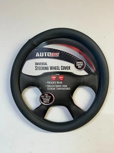 UNIVERSAL STEERING WHEEL COVER GRAY FITS 14.5 - 15.5 dia - Bild 1 von 1