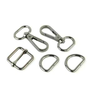 Sallie Tomato Level 3 Basic Purse Hardware Kit 1/2 inch - Gunmetal - Picture 1 of 2