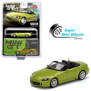 Mini GT 1:64 Honda S2000 (AP2) Lime Green Metallic #396 - Picture 1 of 5