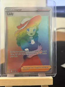 Pokémon TCG Lady Sword & Shield - Lost Origin 208/196 Regular Secret Rare - Picture 1 of 3