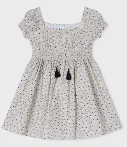 Vestido Mayoral Girls estampado 3924 Ecofriends NUEVO talla 116 / 6 Y - Imagen 1 de 5