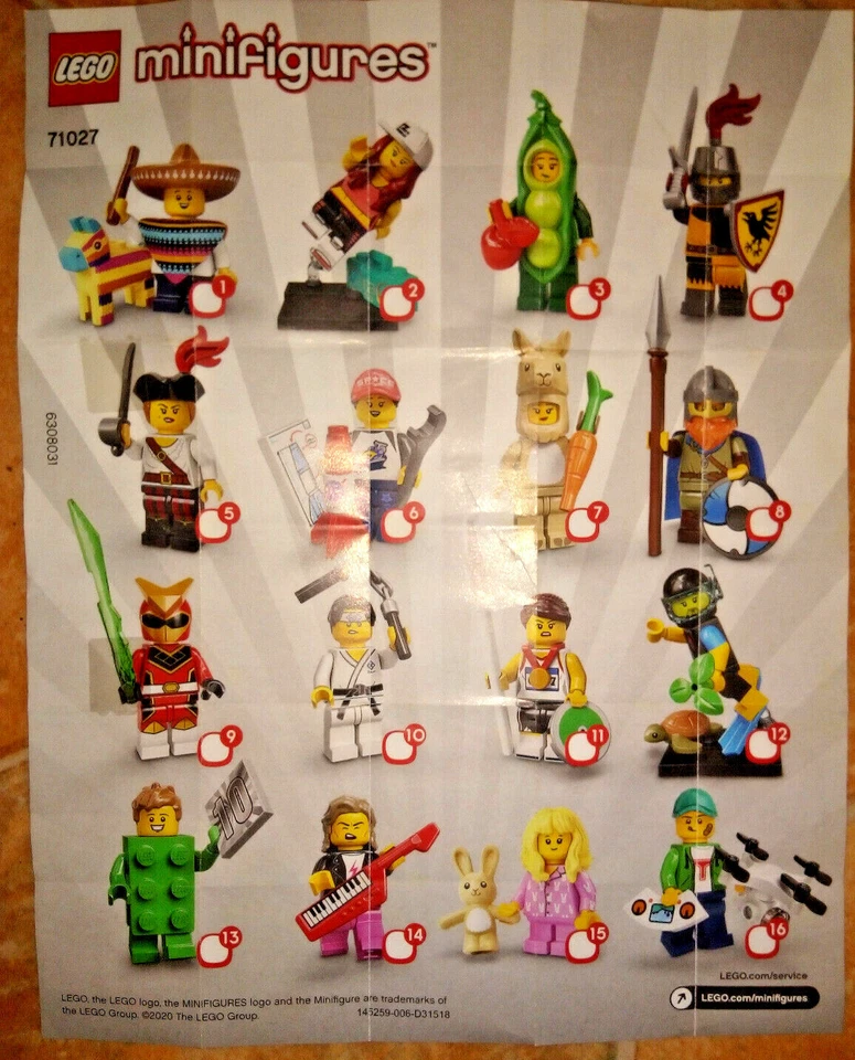 Lego Minifigures serie 20 - Photo 1/1