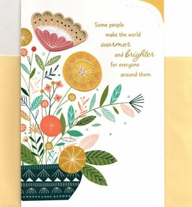 Happy Mother's Day Someone Special Flowers Floral Theme Hallmark Greeting Card - Picture 1 of 3