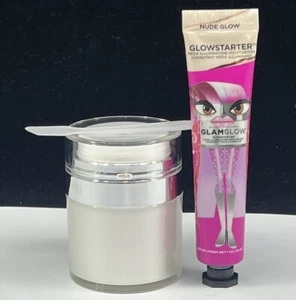GlamGlow GLOWSTARTER Mega Illuminating Moisturize Nude Glow 1oz & Airtight Jar - Bild 1 von 7