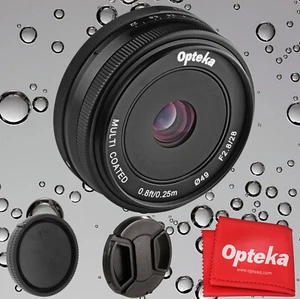 Opteka 28mm f/2.8 Manual Focus Prime Lens for Panasonic GH5 GX850 GH5S GX9 G90 - Picture 1 of 9