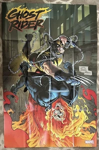 Ghost Rider #17 24x36 Folded Promo Poster - Ryan Stegman Art - NM - Marvel - Picture 1 of 1