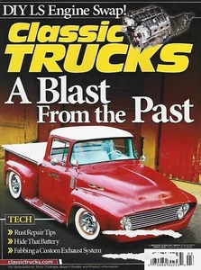 MARCH 2013 CLASSIC TRUCKS MAGAZINE '63 F-100 '51 3100 COBRA SCARLET HAULER TECH - Picture 1 of 1